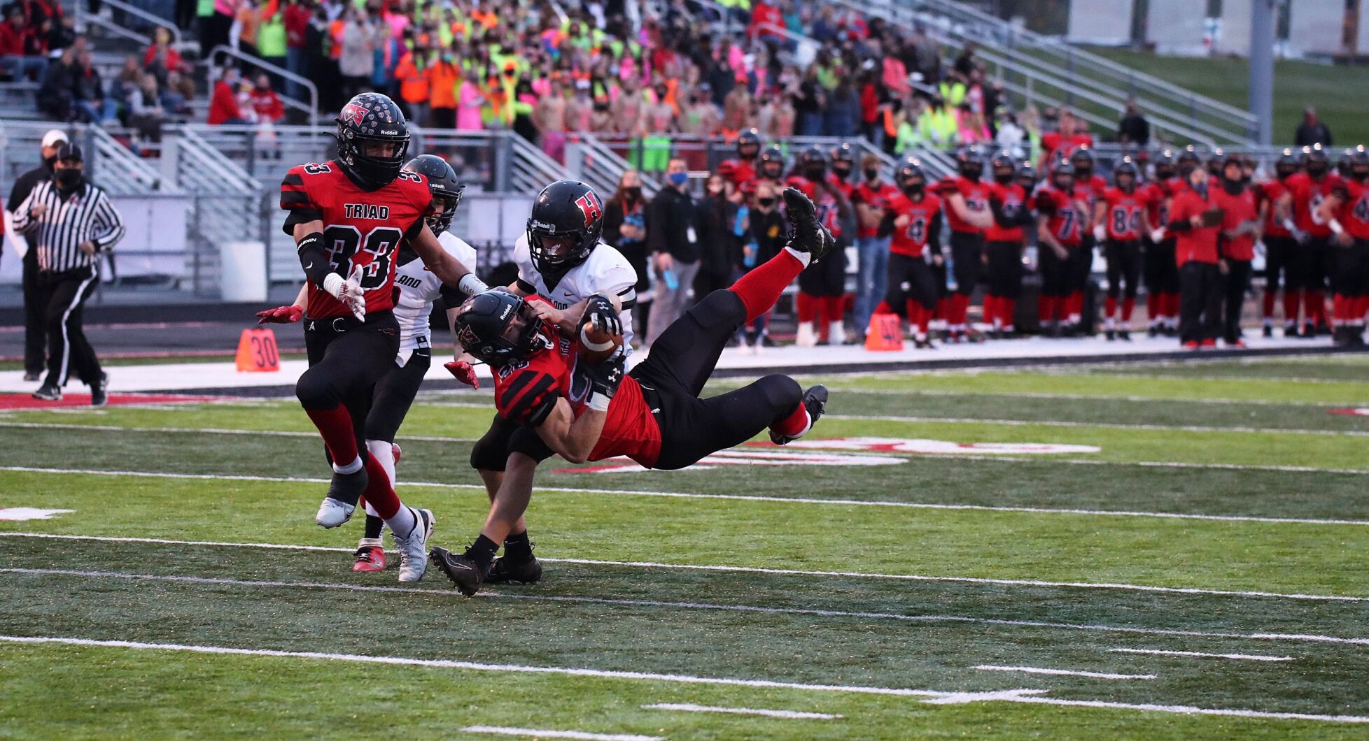 Highland vs. Triad football